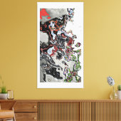 As tot as 926 canvas afdruk (Insitu (Woonkamer))