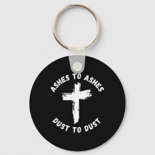 As tot as stof tot stof kruis Bijbelvers Ash Sleutelhanger