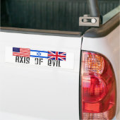 As van het Kwade bumpersticker (Op Truck)