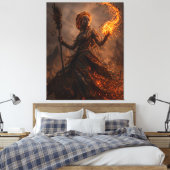 As van Zariyah Canvas Afdruk (Insitu (Slaapkamer))