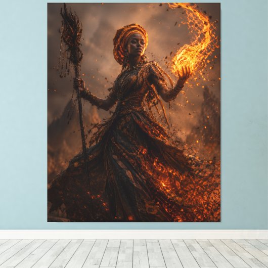 As van Zariyah Canvas Afdruk (Insitu (Houten vloer))