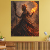 As van Zariyah Canvas Afdruk (Insitu (Woonkamer))