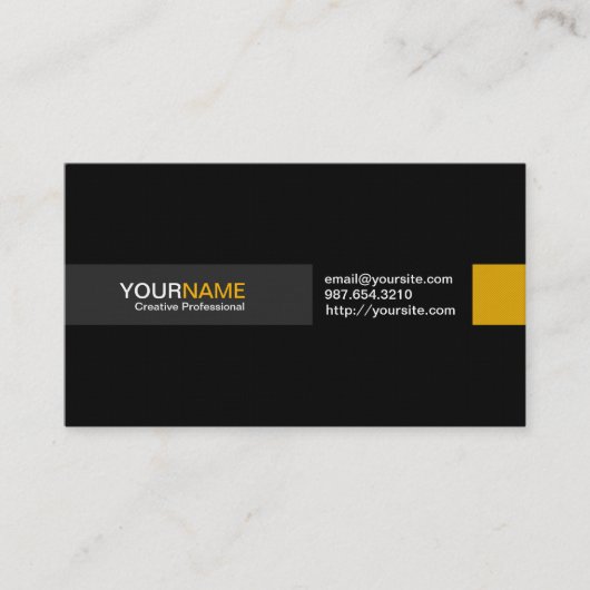 As - Visitekaartje (Voorkant)