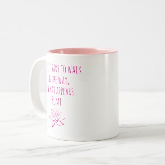 As You Start - Rumi Tweekleurige Koffiemok (Voorkant links)