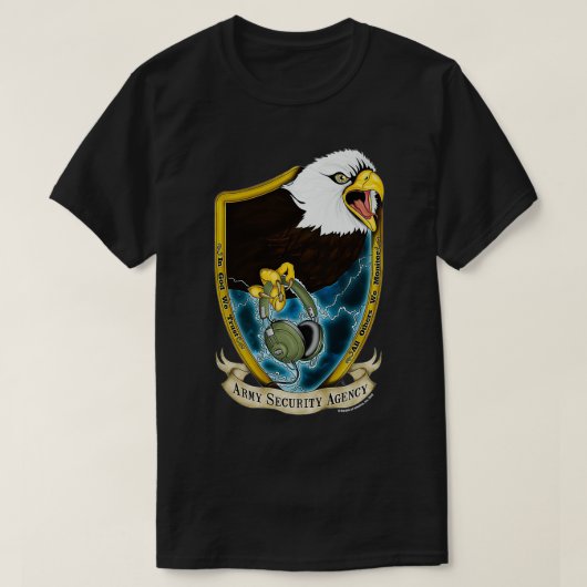 ASA Army Security Agency Premium T-shirt (Design voorkant)