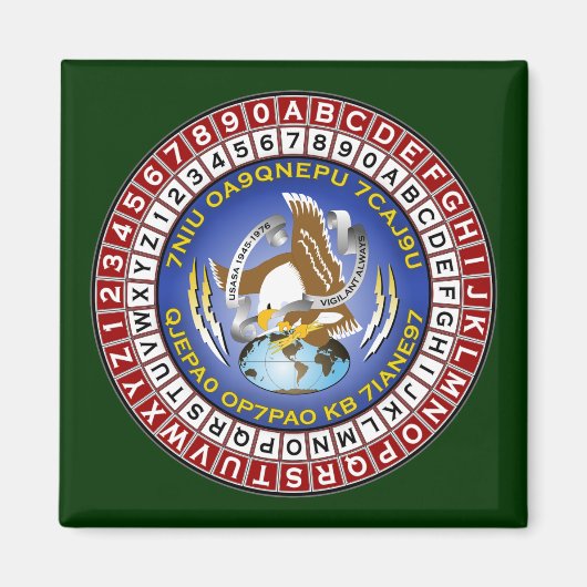 ASA Cijferwiel 1 Magneet (Voorkant)