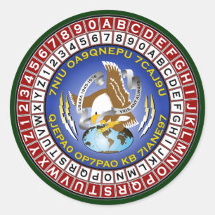 ASA Ciphiel 1 Ronde Sticker