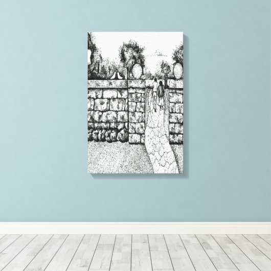 ASA CREATON CANVAS AFDRUK (Insitu (Houten vloer))