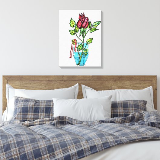 ASA CREATON CANVAS AFDRUK (Insitu (Slaapkamer))