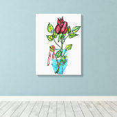 ASA CREATON CANVAS AFDRUK (Insitu (Houten vloer))