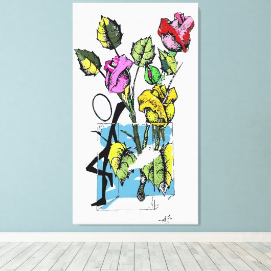 ASA CREATON  CANVAS AFDRUK (Insitu (Houten vloer))