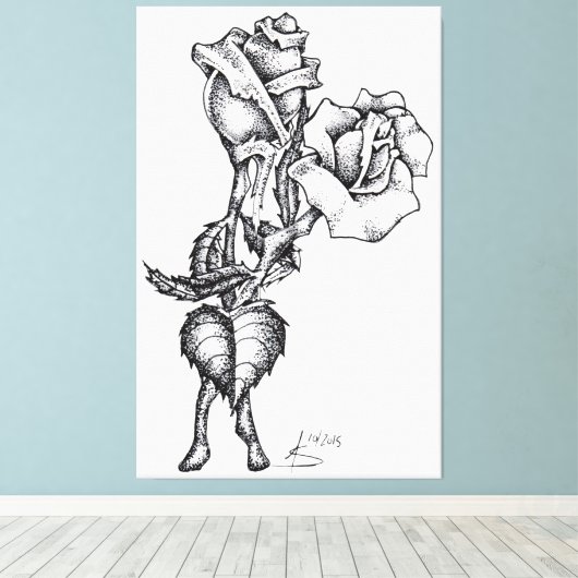 ASA CREATON  CANVAS AFDRUK (Insitu (Houten vloer))