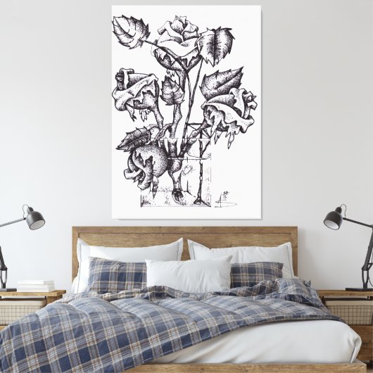 ASA CREATON CANVAS AFDRUK (Insitu (Slaapkamer))