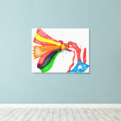 ASA CREATON  CANVAS AFDRUK (Insitu (Houten vloer))