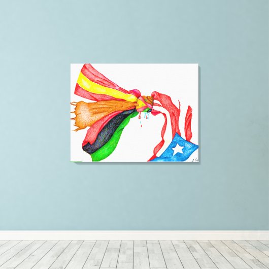 ASA CREATON  CANVAS AFDRUK (Insitu (Houten vloer))