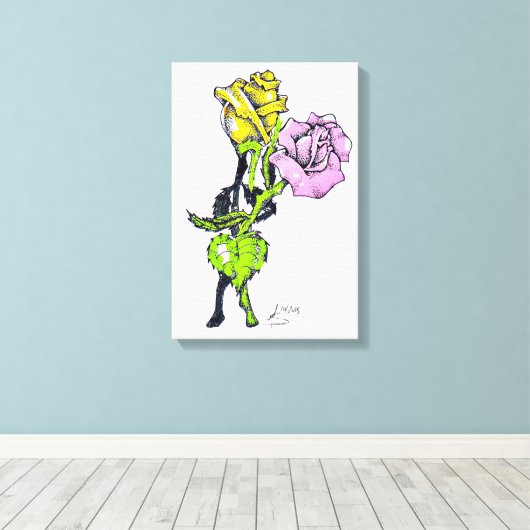 ASA CREATON  CANVAS AFDRUK (Insitu (Houten vloer))