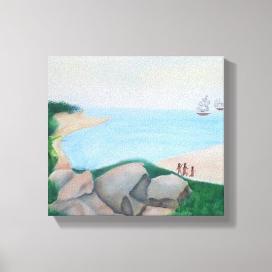 ASA CREATON Puerto Rico evil arrival Canvas Afdruk (Voorkant)