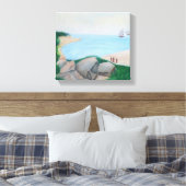 ASA CREATON Puerto Rico evil arrival Canvas Afdruk (Insitu (Slaapkamer))