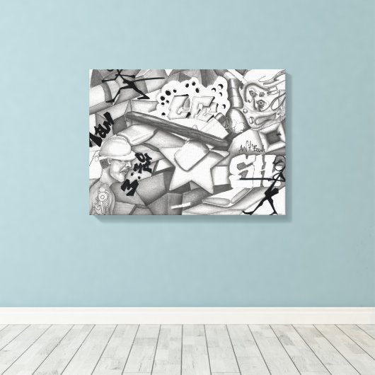 ASA CREATON West Virgina Canvas Afdruk (Insitu (Houten vloer))