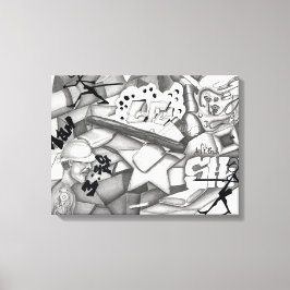 ASA CREATON West Virgina Canvas Afdruk