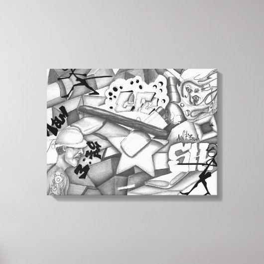 ASA CREATON West Virgina Canvas Afdruk (Voorkant)