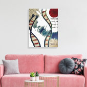 ASA CREATON West Virgina Canvas Afdruk (Insitu (Woonkamer))