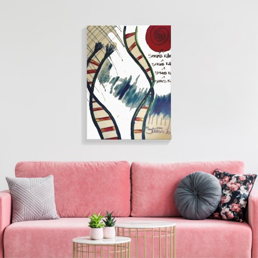 ASA CREATON West Virgina  Canvas Afdruk (Insitu (Woonkamer))