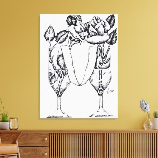 ASA CREATON West Virgina Canvas Afdruk (Insitu (Woonkamer))