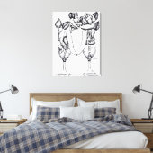 ASA CREATON West Virgina Canvas Afdruk (Insitu (Slaapkamer))