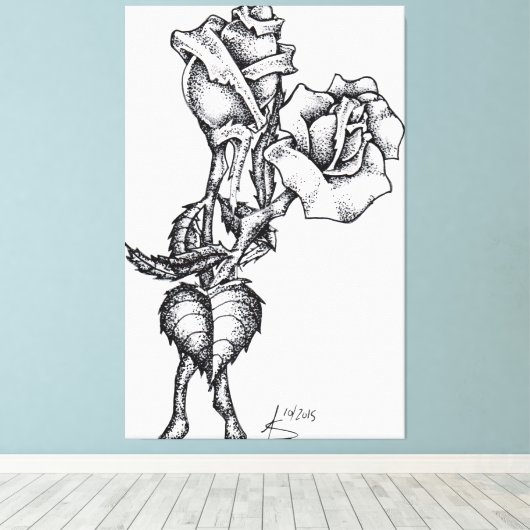 ASA CREATON West Virgina Canvas Afdruk (Insitu (Houten vloer))