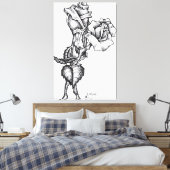 ASA CREATON West Virgina  Canvas Afdruk (Insitu (Slaapkamer))