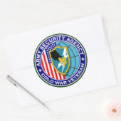 ASA CWV2 s Ronde Sticker (Envelop)