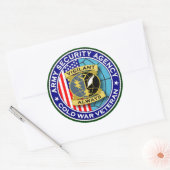 ASA CWV RONDE STICKER (Envelop)