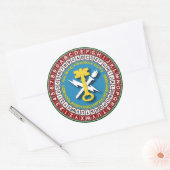 ASA INSCOM 2s Ronde Sticker (Envelop)
