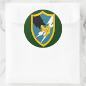 ASA Schouderflard 1 Ronde Sticker (Tas)