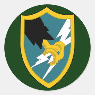 ASA Schouderflard 1 Ronde Sticker