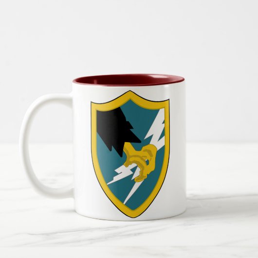 ASA Schouderflard 1 Tweekleurige Koffiemok (Links)