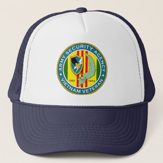 ASA Vietnam Veteran Trucker Pet (Voorkant)