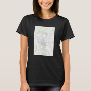 Asahikawa Japan Map 1945 T-shirt