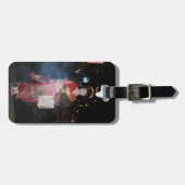 Asakusa Geisha Neo Tokyo Bagagelabel (Voorkant horizontaal)