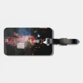 Asakusa Geisha Neo Tokyo Bagagelabel (Achterkant horizontaal)