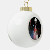 Asakusa Geisha Neo Tokyo Keramische Bal Ornament (Links)