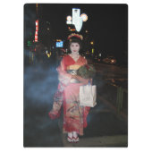 Asakusa Geisha Neo Tokyo Klembord (Achterkant)