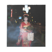 Asakusa Geisha Neo Tokyo Notitieblok (Voorkant)
