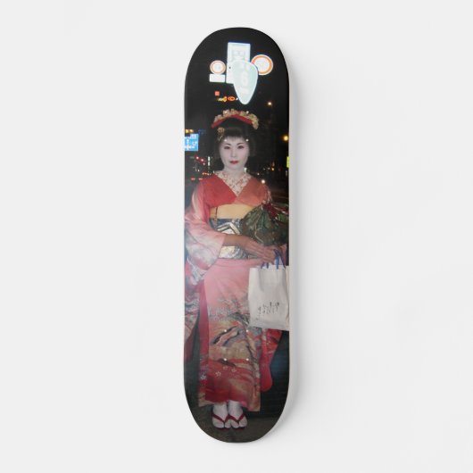 Asakusa Geisha Neo Tokyo Skateboard (Voorkant)