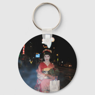 Asakusa Geisha Neo Tokyo Sleutelhanger
