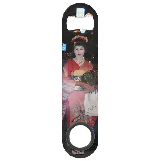 Asakusa Geisha Neo Tokyo Speed Flessenopener (Voorkant)