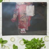 Asakusa Geisha Neo Tokyo Theedoek (Gevouwen)