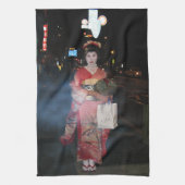 Asakusa Geisha Neo Tokyo Theedoek (Verticaal)