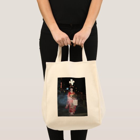 Asakusa Geisha Neo Tokyo Tote Bag (Voorkant (product))